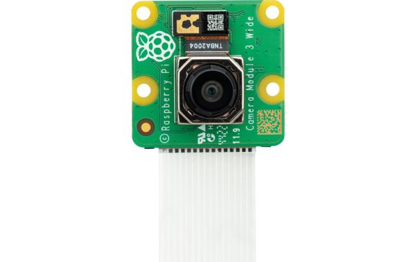 Raspberry Pi Camera Module V3 SC0874 11,9 MPx, 120* Winkel