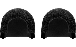 Shure 2x Windschutz, schwarz