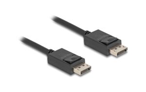 1687168 - Mediatech Delock DisplayPort Kabel 16K 30Hz, 40Gbps schwarz, 1m kaufen Schweiz | Mediatech.ch