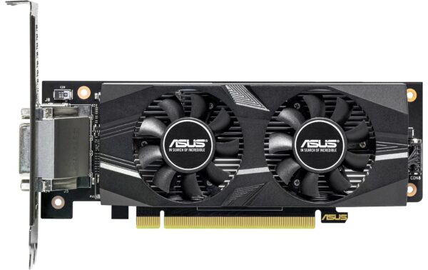 ASUS RTX3050 LP BRK O6G, 6GB DDR6 GeForce RTX3050, 1x DP, 1x HDMI, 1x DVI-D