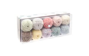 Rico Ricorumi Set 10-er Nilli Nilli pastel pastel, 25 g, 65 m, 100 % PES