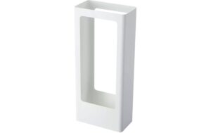 Yamazaki Schirmständer TOWER weiss, H: 50 cm, Metall