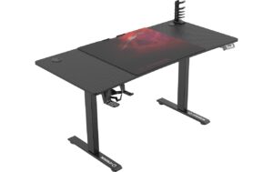 Ultradesk Level Rot Gaming Table Rot, höhenverstellbar