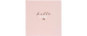 Goldbuch Babyalbum hello baby rosé Grösse: 30x31 cm, 60 Seiten, 4 Illustrierte