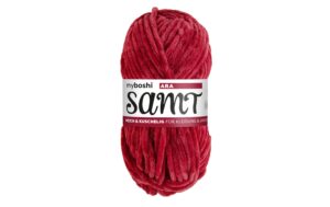 myboshi Wolle Chenille Samt Ara, 100 g, 100 m, 100 % PES