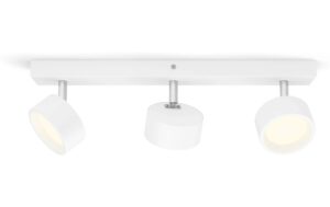 Philips Bracia Spotleuchte 3x5.5W 2700K weiss