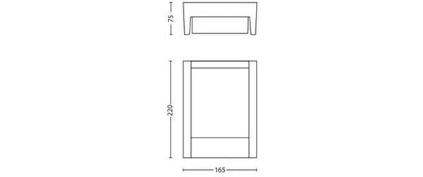 Philips  Arbour Wand UE 3.8W 27K anth