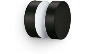 Philips  Laven Wandleuchte 6W, 2700 Kelvin, schwarz