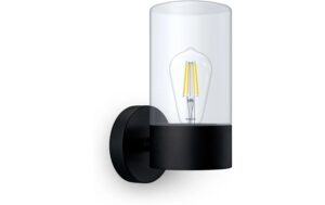 Philips Flareon Wandleuchte rund max. 25W, exkl. LM, schwarz