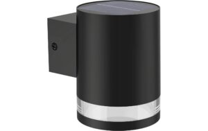 Philips  Solar Fyce Wandleuchte 1.5W, Tageslichtsensor, 2700K, schwarz