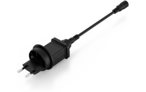 1689185 - Mediatech Philips Niedervolt Netzteil CH 12W, 24V, IP65, schwarz