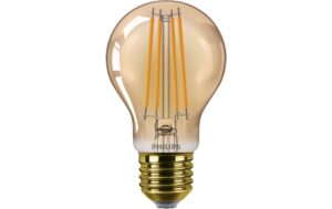 Philips Leuchtmittel LEDclassic Lampe Gold, E27,  warmweiss 1800 Kelvin