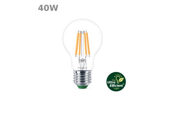 1689204_2 - Mediatech Philips Leuchtmittel LED CLA 40W A60 E27 2700K CL UE 3CT/4 EC