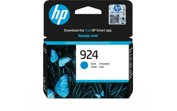 HP Tinte Nr. 924 - Cyan (4K0U3NE) Seitenkapazität ~ 400 Seiten