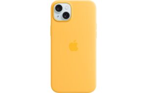 Apple Silicone Case with MagSafe Sunshine iPhone 15 Plus kaufen Schweiz | Mediatech.ch