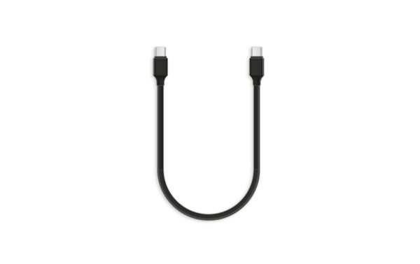 OXON USB-Gooseneck-Kabel schwarz 0.3m USB-C zu USB-C Schwenkarmkabel zu Oxocard