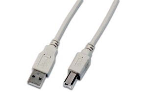 Wirewin USB2.0-Kabel A-B: 180cm, bis 480Mbps AWG28, grau kaufen | Mediatech.ch