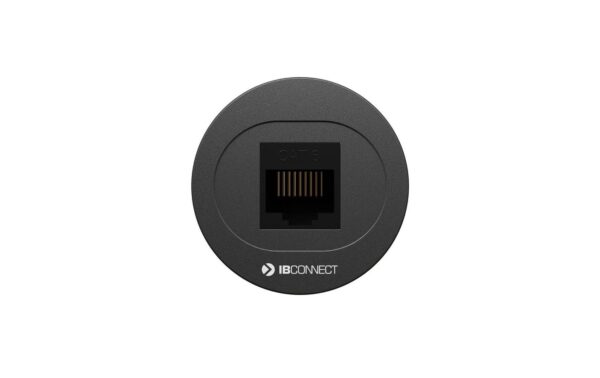 max connect maxCONNECT BIT Steckdoseneinheit schwarz 1x RJ45 Cat 6 UTP kaufen | Mediatech.ch