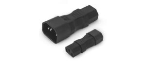 Alpha Elettronica Netzadapter C13 - C14 gerade, C13 Buchse, C14 Stecker