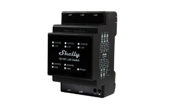 Shelly LAN Switch für DIN-Schiene kaufen Schweiz | Mediatech.ch