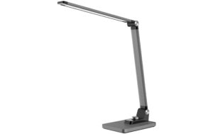 1694604 - Mediatech Hansa LED Tischleuchte Breeze 9 Watt, grau metallic kaufen Schweiz | Mediatech.ch