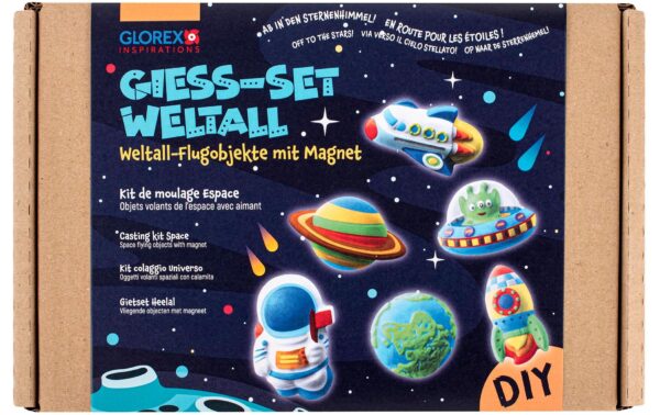 Glorex Bastelset Giessen Weltall