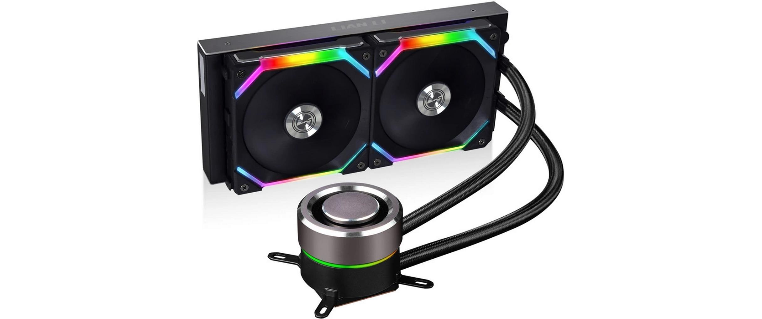 1694853_1 - Mediatech Wasserkühler Lian Li Galahad AIO 240 SL V2 AMD und Intel, Schwarz