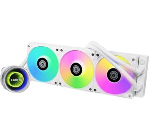 Wasserkühler Lian Li Galahad  2 360 Trinity AMD und Intel, Weiss, ARGB