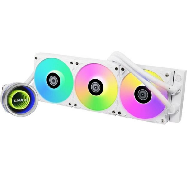 1694861 - Mediatech Wasserkühler Lian Li Galahad 2 360 Trinity AMD und Intel, Weiss, ARGB