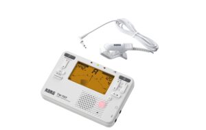 Korg TM-70 weiss, inkl. CM-400, Set Combo Tuner Metronom, inkl. Kontakmikrofon