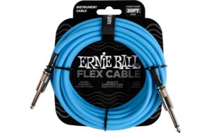 Ernie Ball 6417 Kabel Instrumentenkabel, 6.09 m, blau, Flex kaufen Schweiz | Mediatech.ch
