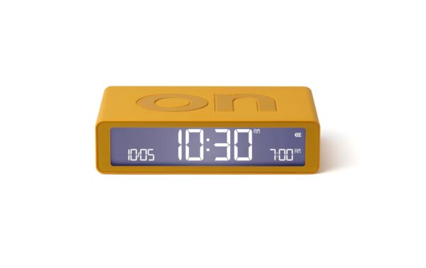1696814 - Mediatech Lexon Digitalwecker Flip Classic LCD, inkl. USB-C Ladekabel, Gelb