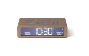 1696817 - Mediatech Lexon Digitalwecker Flip Classic LCD, inkl. USB-C Ladekabel, Gold