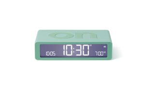 Lexon Digitalwecker Flip Classic LCD, inkl. USB-C Ladekabel, Mint