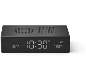 Lexon Digitalwecker Flip Premium LCD, inkl. USB-C Ladekabel, Schwarz kaufen Schweiz | Mediatech.ch