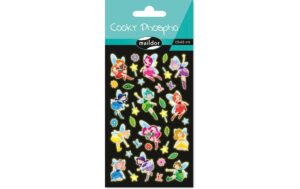 Clairefontaine Sticker Cooky Phospho Feen 1 Stickerbogen, 7.5 x 12 cm