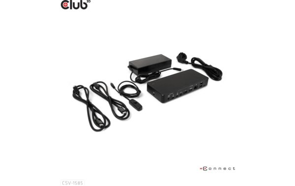 1697231_6 - Mediatech Club 3D, Universal Dockingstation DisplayPort/HDMI KVM Switch
