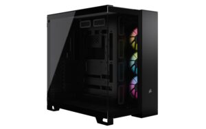 Corsair Midi Tower 6500X RGB TG Schwarz 2x 2.5, 2x 3.5, 1x USB3.1 T-C, 4x USB3.0
