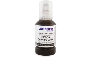 WeCare Sublimationstinte T49N schwarz T49N1 schwarz, 140ml