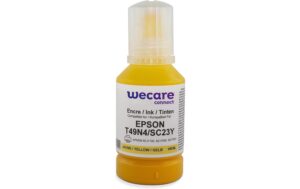 WeCare Sublimationstinte T49N4 yellow T49N4 yellow, 140ml