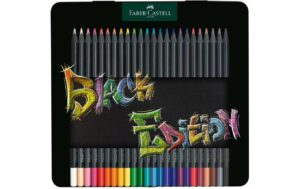 Faber-Castell Farbstifte Black Edition 24er Metalletui