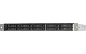 QNAP NAS TS-h1090FU-7302P-128G, 10-bay 1U Rack, redundante PSU, AMD EPYC 7302P