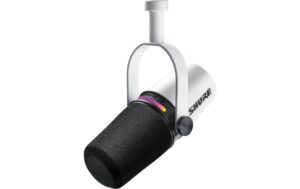 1700774 - Mediatech Shure MV7+-W XLR/USB Podcast Mikrofon, weiss kaufen Schweiz | Mediatech.ch