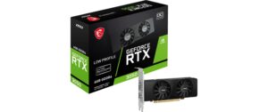 MSI RTX3050 LP 6G OC, 6GB GeForce RTX3050, 3x DP, 1x HDMI