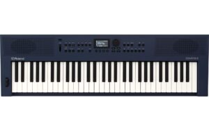 Roland GO:KEYS 3 Midnight Blue Music Creation Keyboard, 61-Tasten, blau