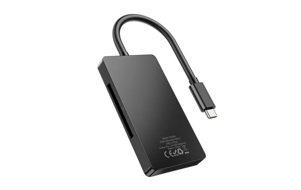 onit USB-C Multi-Kartenleser SD4.0 Pro schwarz,3 Slots,5Gbps,CF/SD/TF,UHS-II