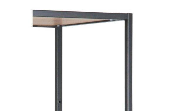 1702431_3 - Mediatech AC Design Bücherregal Seaford MDF/Stahl, 77x35x185 cm, Wildeiche Matt