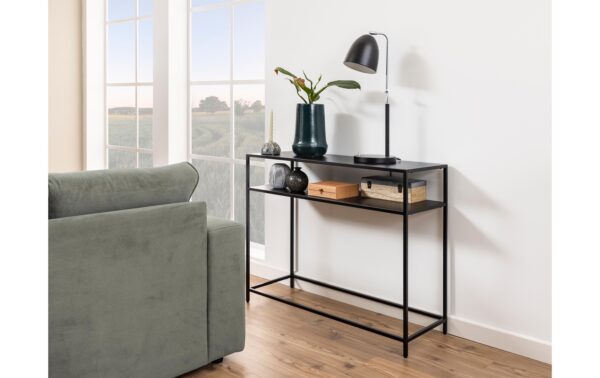 1702464_2 - Mediatech AC Design Konsolentisch Newcastle Stahl, 100x35x79 cm