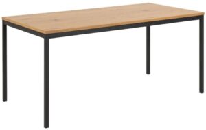 AC Design Esstisch Seaford Stahl/Melamin, 160x80x74 cm, Wildeiche Matt kaufen Schweiz | Mediatech.ch