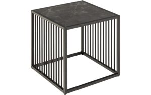 AC Design Beistelltisch Strington Stahl/Melamin, 40x40x42 cm, Schwarz kaufen Schweiz | Mediatech.ch